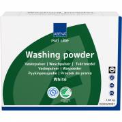 Vaskepulver, ABENA Puri-Line, hvidt, uden farve og parfume, 1,65 kg