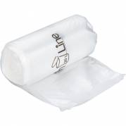 Spandepose med stjernebund, ABENA Bin-Line, 20 l, klar, LLDPE/virgin, 38,5x77,5cm