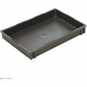 Plastbakke, Vileda Equipe, 50x35x7cm, 5 l, gr&aring;, 70% genanvendt plast *Denne vare tages ikke retur*