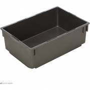 Plastbakke, Vileda Equipe, 50x35x17cm, 15 l, gr&aring;, 70% genanvendt plast *Denne vare tages ikke retur*