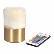 LED lampe, Duni, 12,3cm, &Oslash;8,2cm, Cordless Fleur