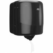 Dispenser, Tork M4 Reflex, Midi, 25,5x23,9x33,1cm, sort, plast, til aft&oslash;rringspapir