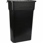 Affaldsspand, Rotho Selecto, 49x29x73cm, 70 l, sort, plast, til kildesortering