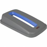 L&Atilde;&yen;g, Rotho Selecto, 49x29x9cm, gr&Atilde;&yen;, bl&Atilde;&yen; til papir