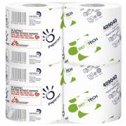 Toiletpapir, Biotech, 2-lags, 28m x 9,5cm, &Atilde;&tilde;12,4cm, hvid, 100% nyfiber