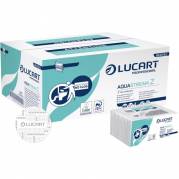 H&Atilde;&yen;ndkl&Atilde;&brvbar;deark, Lucart, 2-lags, Z-fold, 23,5x23cm, 9,5 cm, hvid, 100% nyfiber