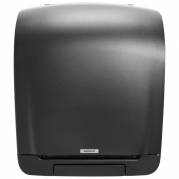 Dispenser, Katrin, 21,6x33,5x40,3cm, sort, plast, til h&Atilde;&yen;ndkl&Atilde;&brvbar;deruller