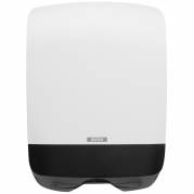 Dispenser, Katrin, Mini, 11,4x24,8x35cm, hvid, plast, til h&Atilde;&yen;ndkl&Atilde;&brvbar;deark maks dybde 9 cm og maks bredde 21 cm