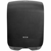 Dispenser, Katrin, Mini, 11,4x24,8x35cm, sort, plast, til h&Atilde;&yen;ndkl&Atilde;&brvbar;deark maks dybde 9 cm og maks bredde 21 cm *Denne vare tages ikke retur*