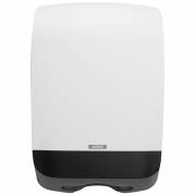 Dispenser, Katrin, Midi, 14,6x30,1x45cm, hvid, plast, til h&Atilde;&yen;ndkl&Atilde;&brvbar;deark maks dybde 10,2 cm og maks bredde 24 cm