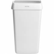 Affaldsspand, Katrin, hvid, plast, 25 l, forberedt til v&aelig;gmontering inkl. materialer til montering