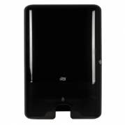 Dispenser, Tork H2, Midi, 10,2x30,2x44,4cm, sort, plast, til h&Atilde;&yen;ndkl&Atilde;&brvbar;deark maks dybde 11,5 cm og maks bredde 25,5 cm