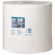 V&Atilde;&brvbar;rkstedsrulle, Tork W1, 1-lags, 1180m x 34cm, &Atilde;&tilde;38cm, hvid, blandingsfibre *Denne vare tages ikke retur*