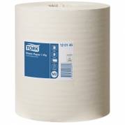H&Atilde;&yen;ndkl&Atilde;&brvbar;derulle, Tork M2 Basic, 1-lags, Midi, 300m x 21,5cm, &Atilde;&tilde;19cm, hvid, 100% genbrugspapir, uden hylse