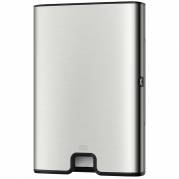 Dispenser, Tork H2, Midi, 10,1x31,7x46,8cm, gr&Atilde;&yen;, rustfrit st&Atilde;&yen;l, til h&Atilde;&yen;ndkl&Atilde;&brvbar;deark maks dybde 8,5 cm og maks bredde 21,5 cm  *Denne vare tages ikke retur*