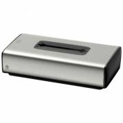 Dispenser, Tork F1, 25,6x13,6x6,7cm, gr&Atilde;&yen;, rustfrit st&Atilde;&yen;l, til ansigtsservietter *Denne vare tages ikke retur*