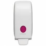 Dispenser, Kimberly-Clark Aquarius, 1000 ml, hvid, plast, til s&Atilde;&brvbar;be *Denne vare tages ikke retur*
