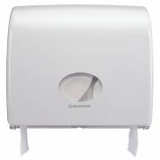 Dispenser, Kimberly-Clark Aquarius, Midi, 12,9x44,5x38cm, hvid, plast, til midi jumboruller *Denne vare tages ikke retur*