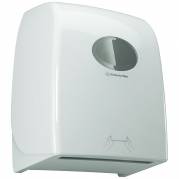 Dispenser, Kimberly-Clark Aquarius, 24x32,6x43cm, hvid, plast, til h&Atilde;&yen;ndkl&Atilde;&brvbar;deruller
