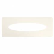 Indl&Atilde;&brvbar;gsplade, ABENA, hvid, plast, til h&Atilde;&yen;ndkl&Atilde;&brvbar;deark dispenser