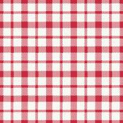 Frokostserviet, Duni Giovanni, 3-lags, 1/4 fold, 33x33cm, r&Atilde;&cedil;d, nyfiber *Denne vare tages ikke retur*