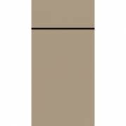 Bestikserviet, Duniletto Slim , 1/8 fold, 40x33cm, greige, airlaid *Denne vare tages ikke retur*