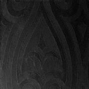 Middagsserviet, Duni Elegance Lily, 1/4 fold, 48x48cm, sort, airlaid *Denne vare tages ikke retur*