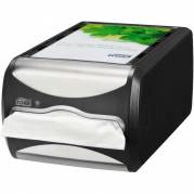 Servietdispenser, Tork Xpressnap N4 Signature Line, 30,7x19,1x14,5cm, sort, plast *Denne vare tages ikke retur*