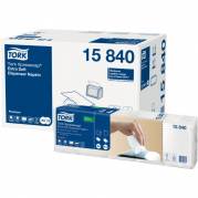 Dispenserserviet, Tork Xpressnap N4 Premium, 2-lags, interfold, 21,3x33cm, hvid, nyfiber
