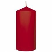 Bloklys, Duni, 10cm, &Atilde;&tilde;5cm, r&Atilde;&cedil;d, 20 timer, paraffin *Denne vare tages ikke retur*