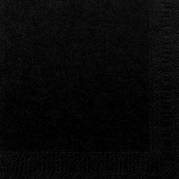 Frokostserviet, Duni, 2-lags, 1/4 fold, 33x33cm, sort, nyfiber *Denne vare tages ikke retur*