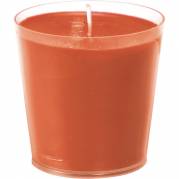 Glaslys, Duni Switch & Shine Refill, 6,5cm, &Atilde;&tilde;6,5cm, mandarin, 30 timer, paraffin/glas *Denne vare tages ikke retur*