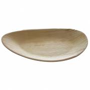 Milj&Atilde;&cedil;tallerken, Hampi, 31x18x3cm, natur, palmeblad, bionedbrydelig