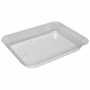 Bakke, C 2227-1E , 22,7x17,8x3,5cm, 1035 ml, klar, APET, 1-rums, 1035 ml, standard serie, hovedret