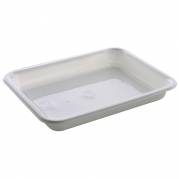 Bakke, 22,7x17,8x3cm, 890 ml, hvid, CPET, 1-rums, 890 ml, standard serie, hovedret