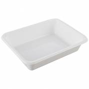 Bakke, C 2227-1D , 22,7x17,8x5cm, 1410 ml, hvid, CPET, 1-rums, 1415 ml, standard serie, hovedret