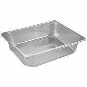 Bakke, C 2325-1B , 32,5x26,5x8cm, 5100 ml, klar, APET, 1-rums, 5100 ml, standard serie, 1/2 GN