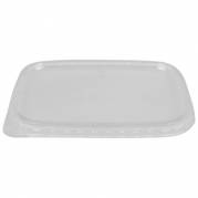 L&Atilde;&yen;g, 14,7x11,2x0,9cm, klar, RPET, til plastbakke