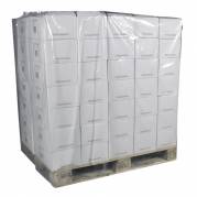 Palleh&Atilde;&brvbar;tte, 770 l, klar, LDPE/recycle, 210x160cm, passer til Euro palle 80x120 cm