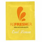 V&Atilde;&yen;dserviet, 6x8cm, enkeltpakket, lemon