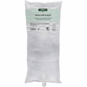 H&Atilde;&yen;r og bodyshampoo, Plum Fresh, 1000 ml, uden farve, med parfume