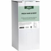 H&Atilde;&yen;r og bodyshampoo, Plum Fresh, 1400 ml, uden farve med parfume