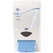 Dispenser, Deb Stoko Foam, 2000 ml, hvid, plast, manuel med lysebl&Atilde;&yen; knap,0,7 ml pr. dosering *Denne vare tages ikke retur*