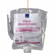 H&Atilde;&yen;nddesinfektion gel, ABENA, 800 ml, 85% ethanol, pose refill, til dispenser