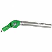 Kn&Atilde;&brvbar;kled til skaft, Unger, 25x4x3,5cm, gr&Atilde;&cedil;n, metal/plast