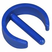 Clips til fremf&Atilde;&cedil;rer, bl&Atilde;&yen;, plast *Denne vare tages ikke retur*