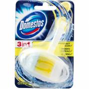 Toiletfrisker, Domestos, 3-i-1, citrus, med farve og parfume
