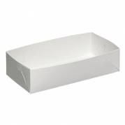 Kage&Atilde;&brvbar;ske, 29x19x5cm, hvid, karton, nr. 4, false&Atilde;&brvbar;skekarton