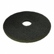 Gulvrondel, 3M Economy Line, 14", &Atilde;&tilde;355mm, gr&Atilde;&cedil;n, 85 mm, polyester/RPET, til reng&Atilde;&cedil;ring og polering *Denne vare tages ikke retur*