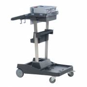 Reng&Atilde;&cedil;ringsvogn, Vileda VoleoPro, 92x52x113cm, gr&Atilde;&yen;, aluminium/PP/POM, til fugtsystem, med tilbeh&Atilde;&cedil;r *Denne vare tages ikke retur*